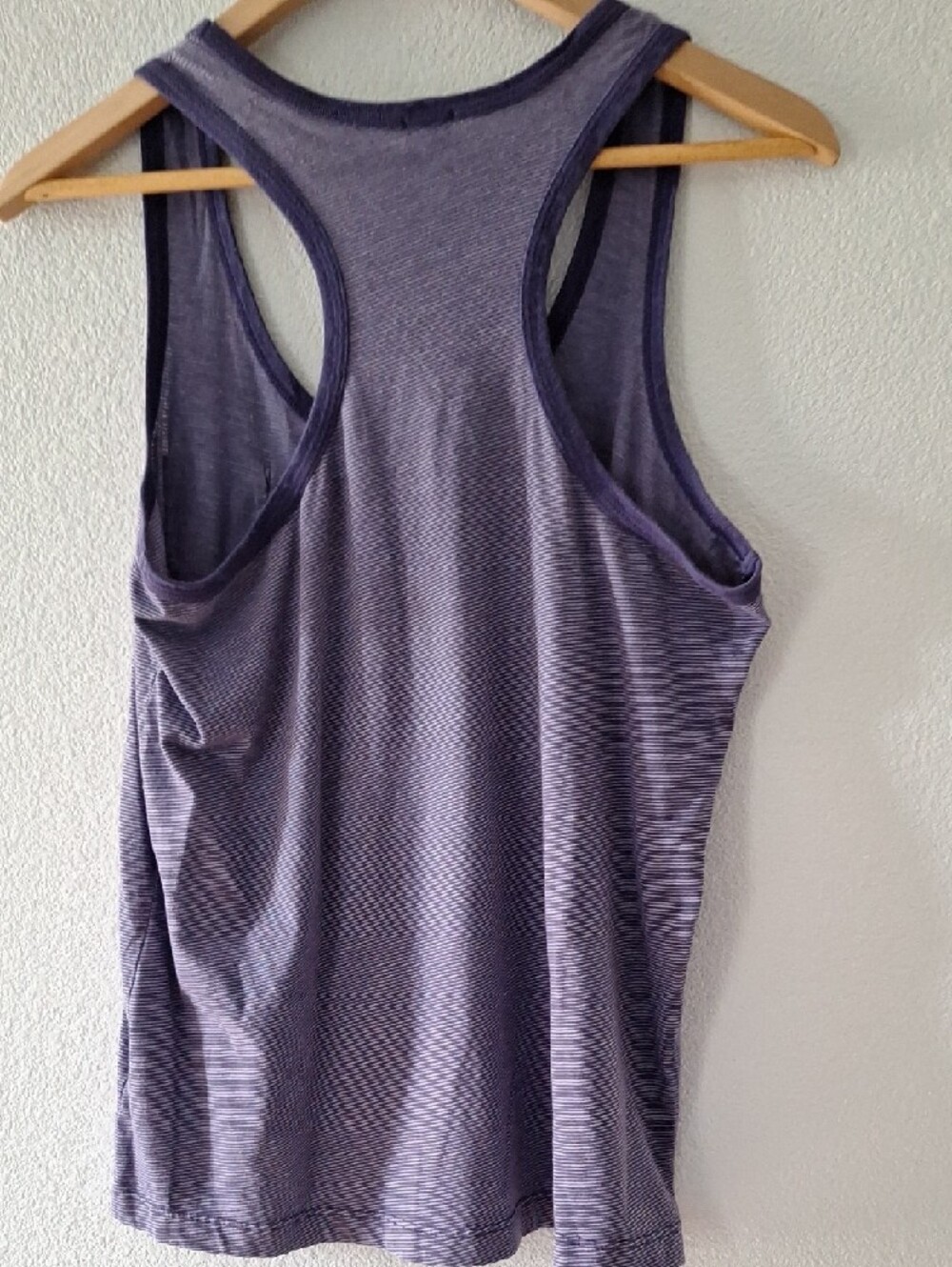 Splendid Purple Striped Racerback Tank - Picture 4 of 4